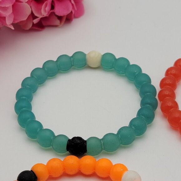 Lokai Beaded Bracelet Set Of 4 Multicolor 6-6.5" Small - Picture 2 of 5